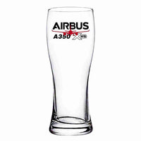 Thumbnail for Amazing Airbus A350 XWB Designed Pilsner Beer Glasses