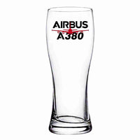 Thumbnail for Amazing Airbus A380 Designed Pilsner Beer Glasses