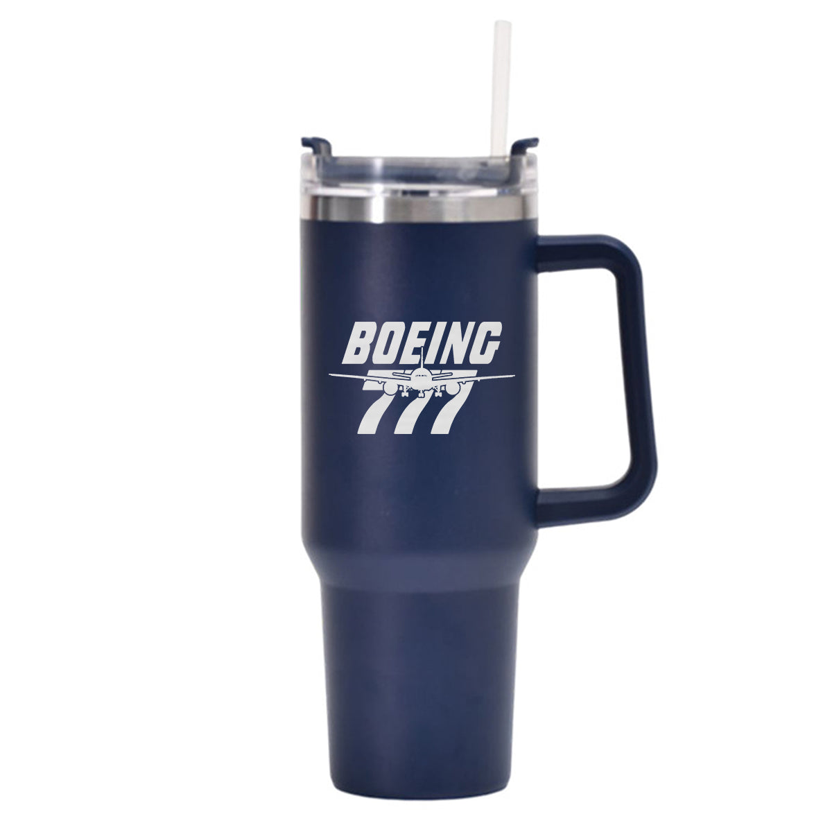 Amazing Boeing 777 Designed 40oz Stainless Steel Car Mug With Holder