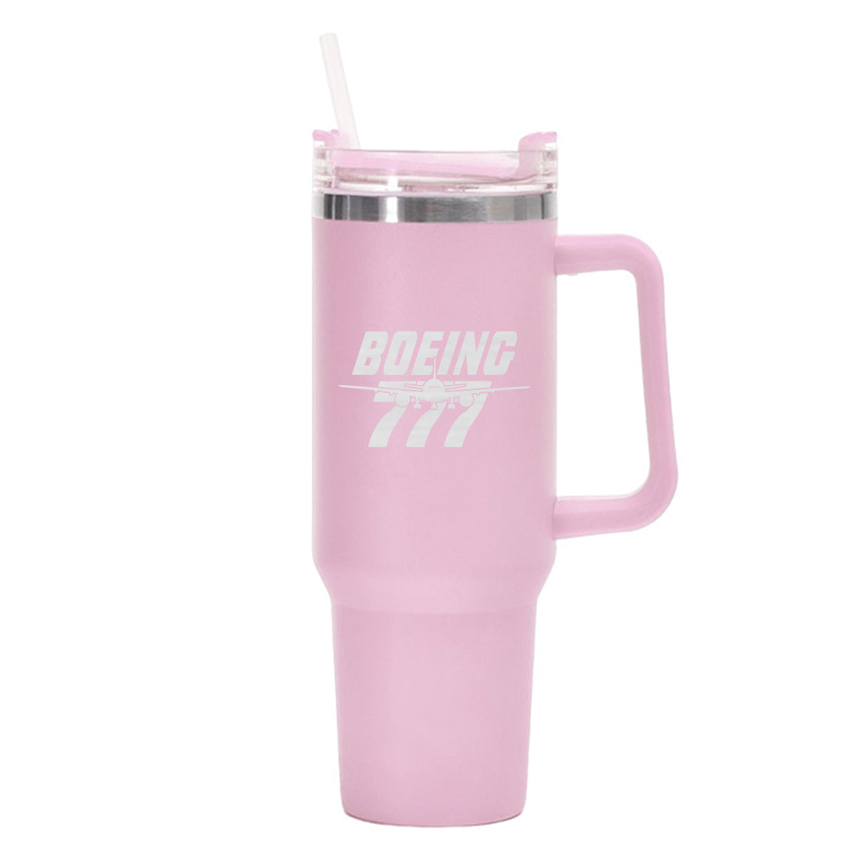 Amazing Boeing 777 Designed 40oz Stainless Steel Car Mug With Holder