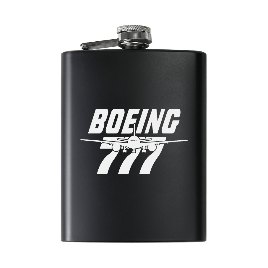 Amazing Boeing 777 Designed Stainless Steel Hip Flasks