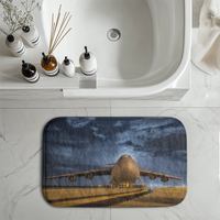 Thumbnail for Amazing Military Aircraft at Night Designed Bath Mats