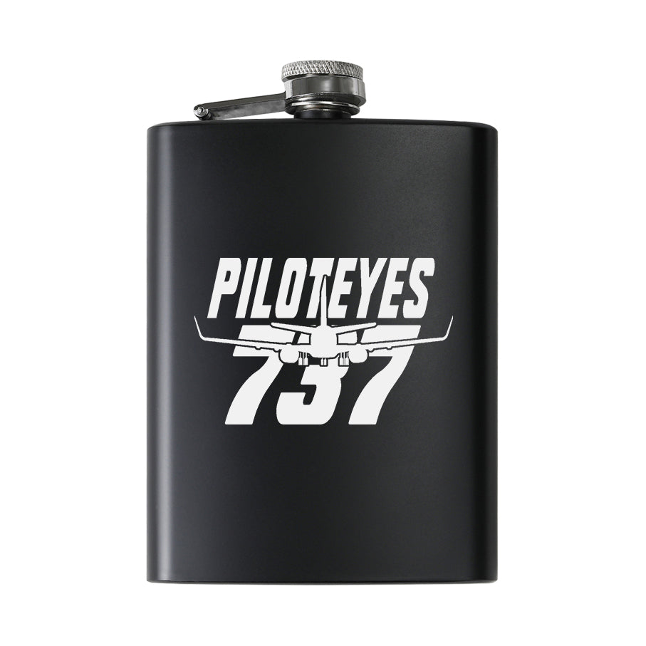 Amazing Piloteyes737 Designed Stainless Steel Hip Flasks