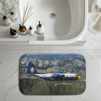 Thumbnail for Amazing View with Blue Angels Aircraft Designed Bath Mats