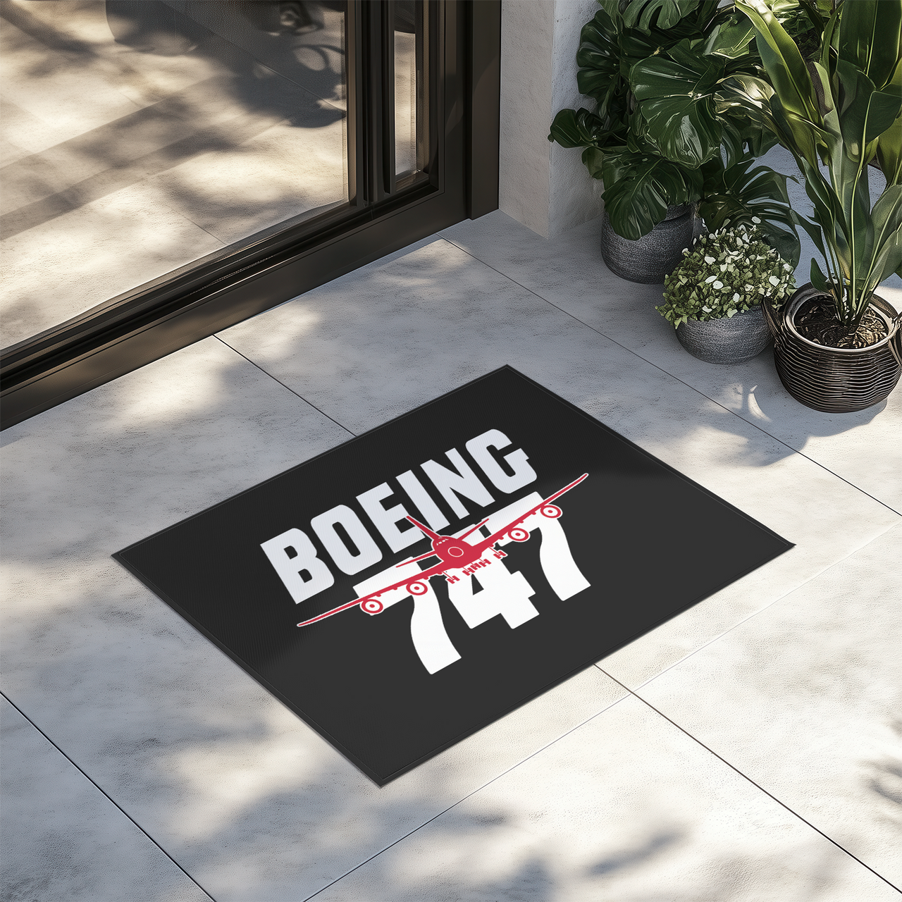 Amazing Boeing 747 Designed Door Mats