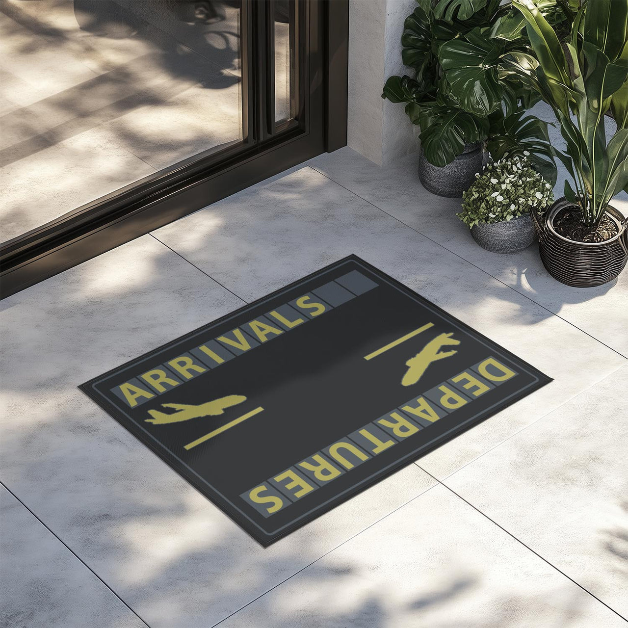 Arrival & Departures 6 Designed Door Mats