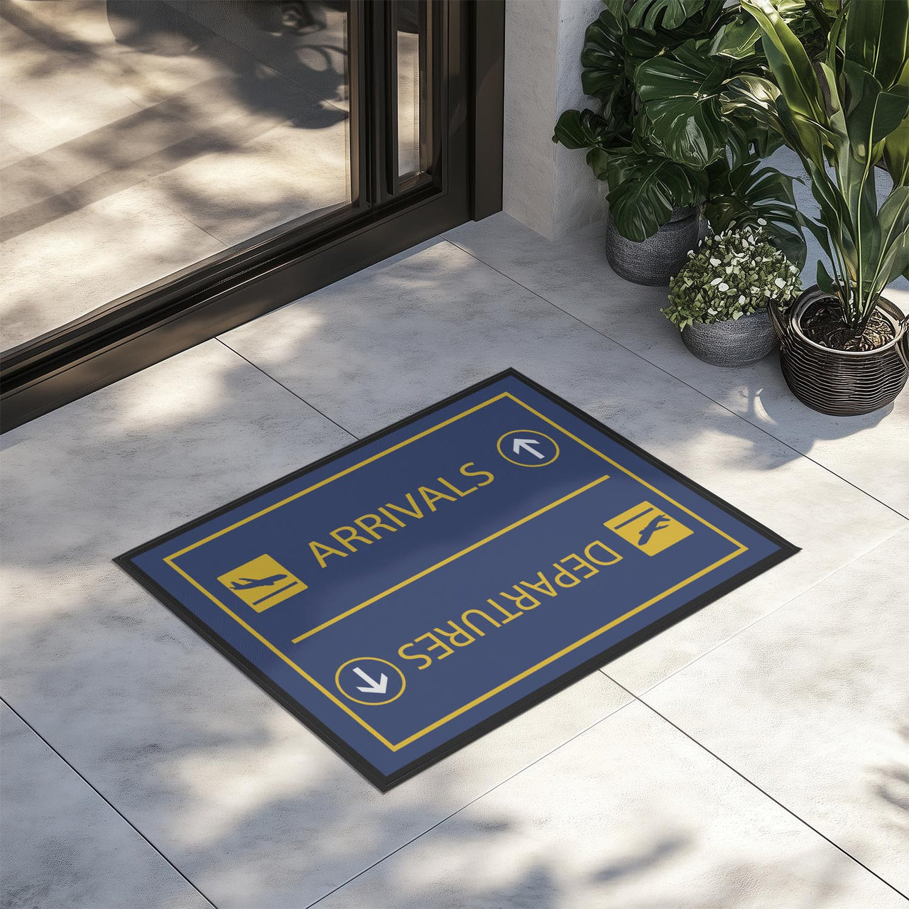 Arrival & Departures 7 Designed Door Mats