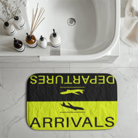 Thumbnail for Departure and Arrivals (Yellow) Designed Bath Mats