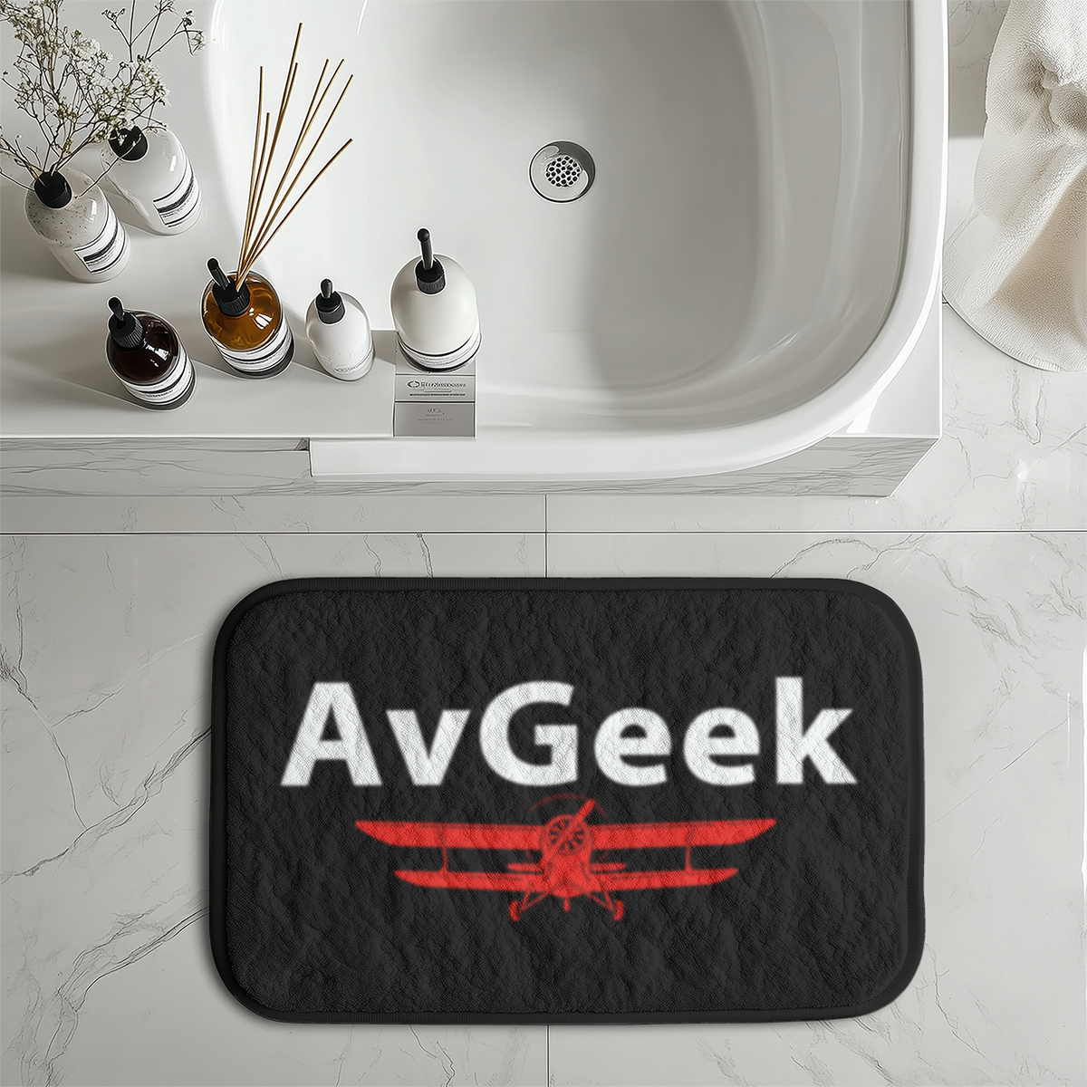 Avgeek Designed Bath Mats