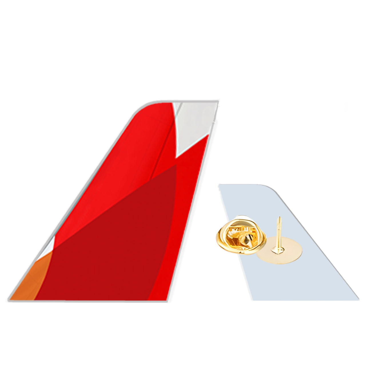 Avianca Airlines Designed Tail Shape Badges & Pins