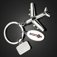 Thumbnail for Aviation Designed Suitcase Airplane Key Chains