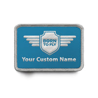 Thumbnail for Custom Name Badge 5 (Born To Fly) Designed & Embroidered Patches