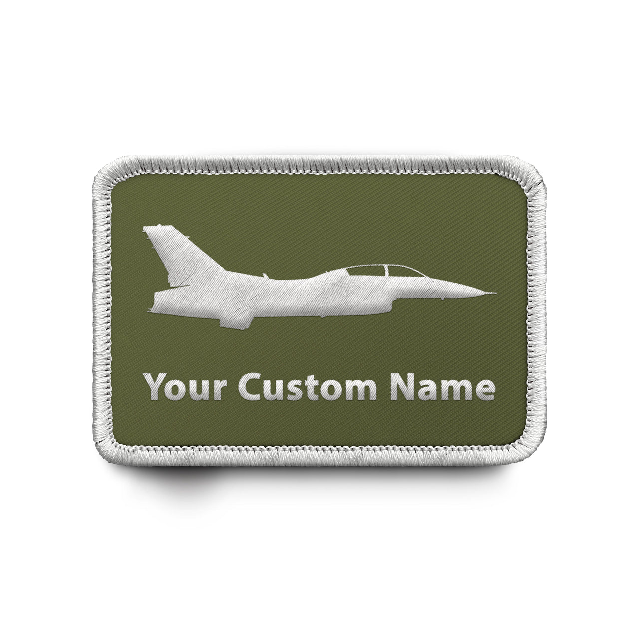 Custom Name Badge 7 (Jet) Designed & Embroidered Patches