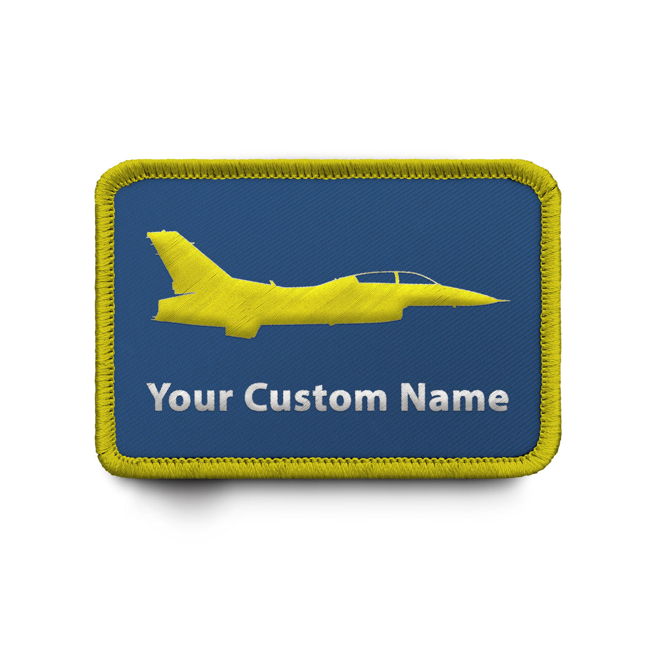 Custom Name Badge 7 (Jet) Designed & Embroidered Patches