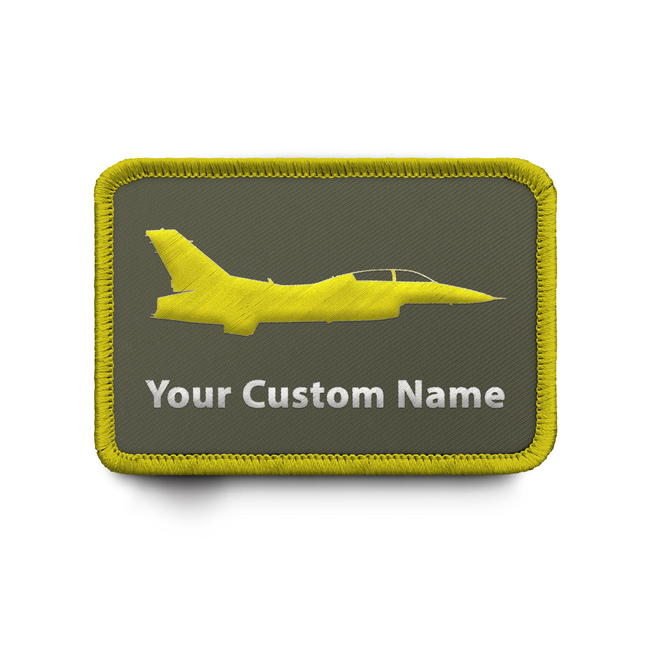 Custom Name Badge 7 (Jet) Designed & Embroidered Patches