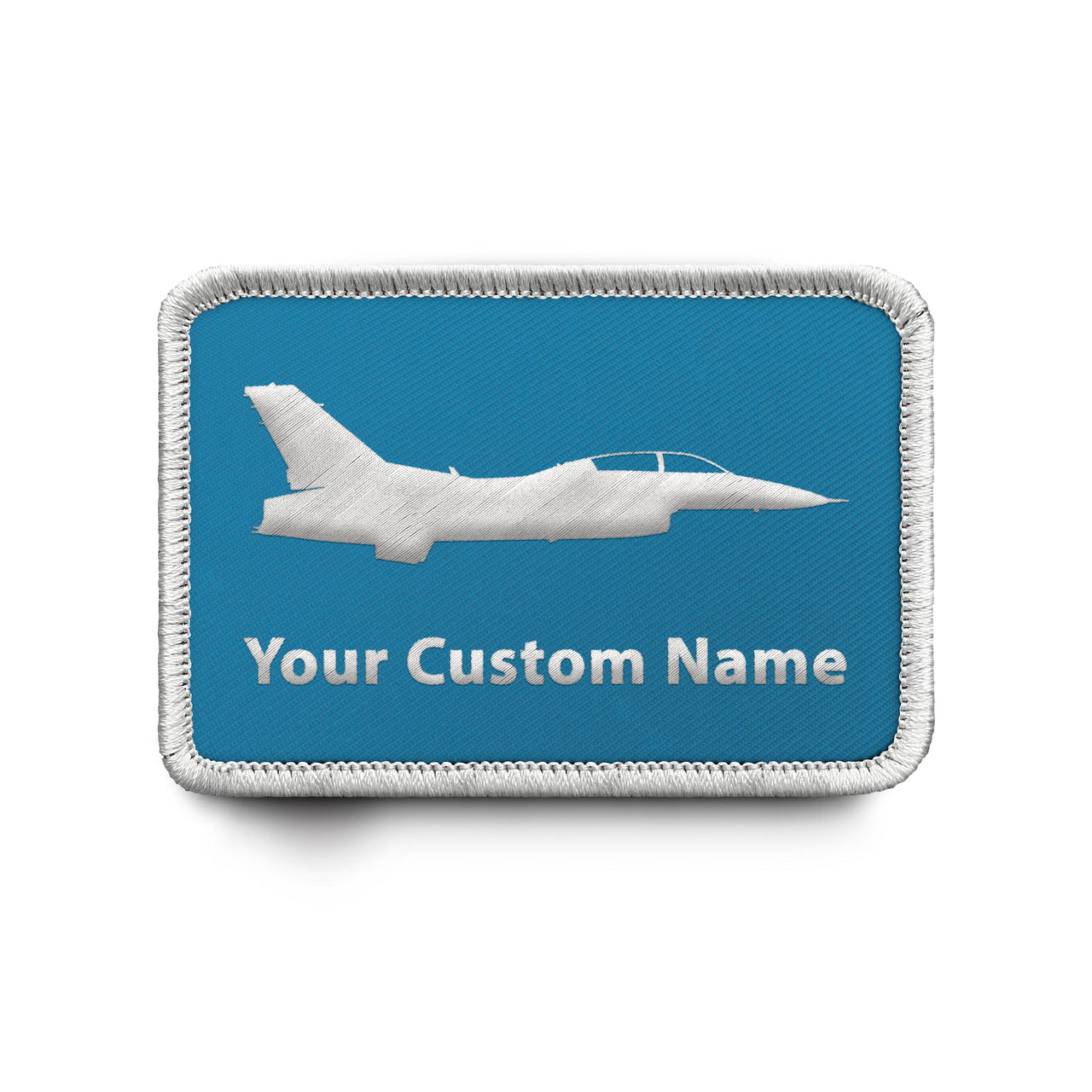 Custom Name Badge 7 (Jet) Designed & Embroidered Patches