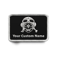 Thumbnail for Custom Name Badge 8 (Skull) Designed & Embroidered Patches