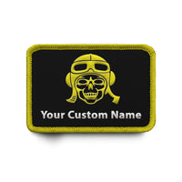 Thumbnail for Custom Name Badge 8 (Skull) Designed & Embroidered Patches