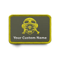 Thumbnail for Custom Name Badge 8 (Skull) Designed & Embroidered Patches