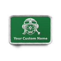 Thumbnail for Custom Name Badge 8 (Skull) Designed & Embroidered Patches