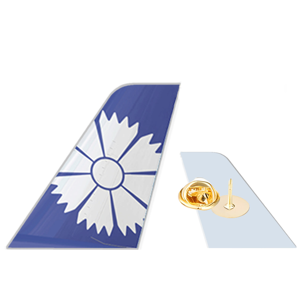 Belavia Airlines Designed Tail Shape Badges & Pins