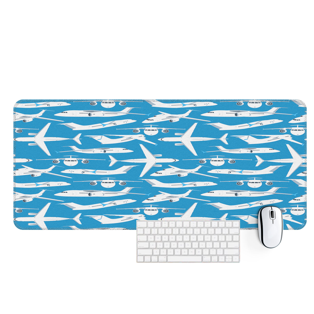 Big Airplanes Designed Desk Mats