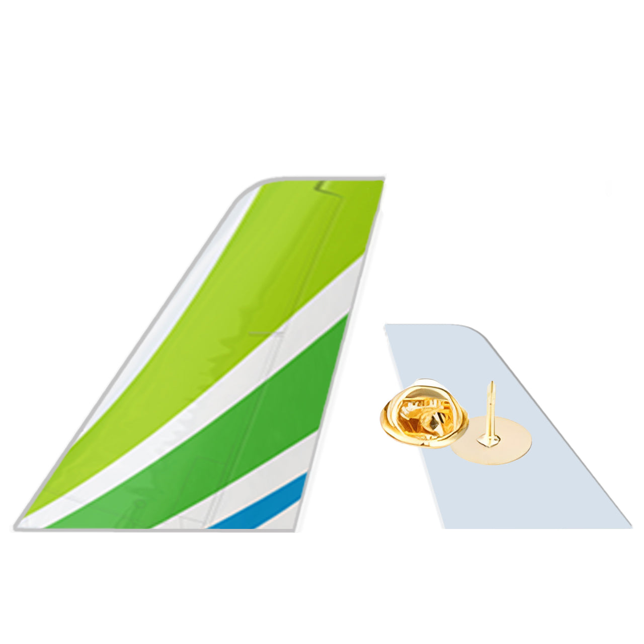 Binter Canarias Airlines Designed Tail Shape Badges & Pins