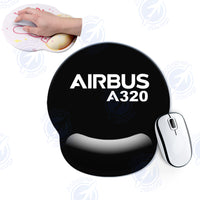 Thumbnail for Airbus A320 & Text Designed Ergonomic Mouse Pads