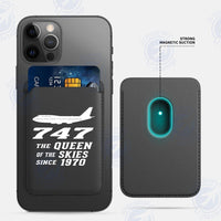 Thumbnail for Boeing 747 - Queen of the Skies (2) iPhone Cases Magnetic Card Wallet