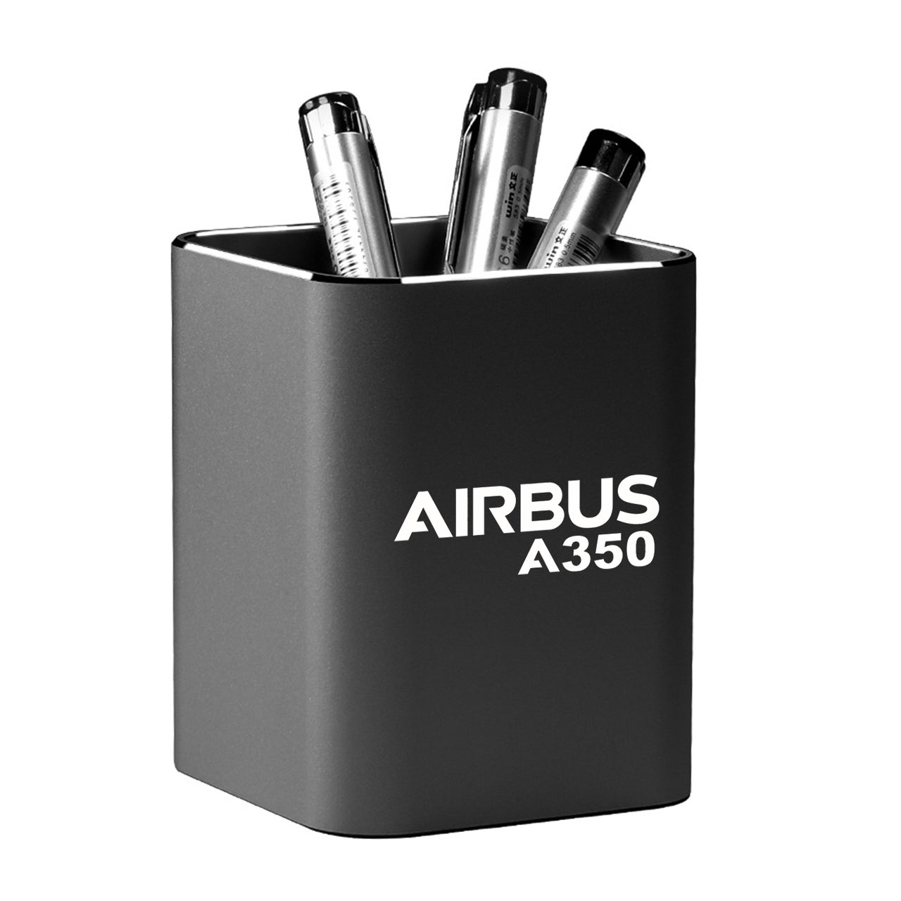 Airbus A350 & Text Designed Aluminium Alloy Pen Holders