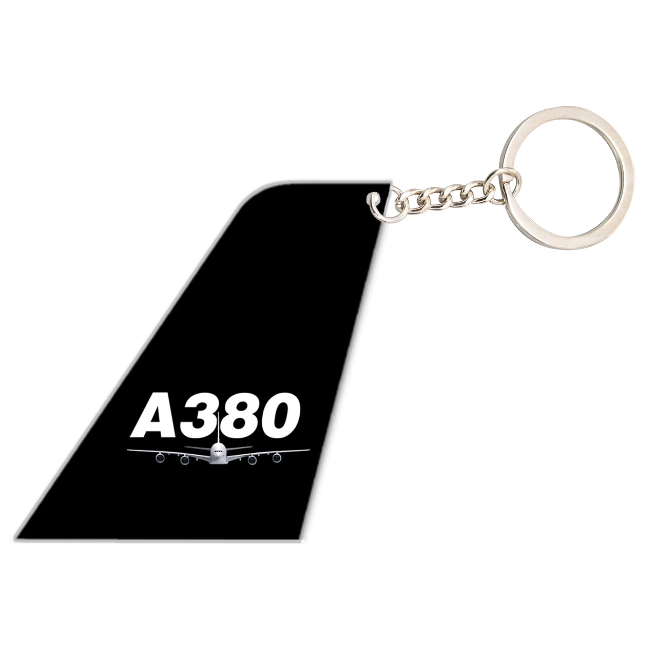 Super Airbus A380 Designed Tail Key Chains