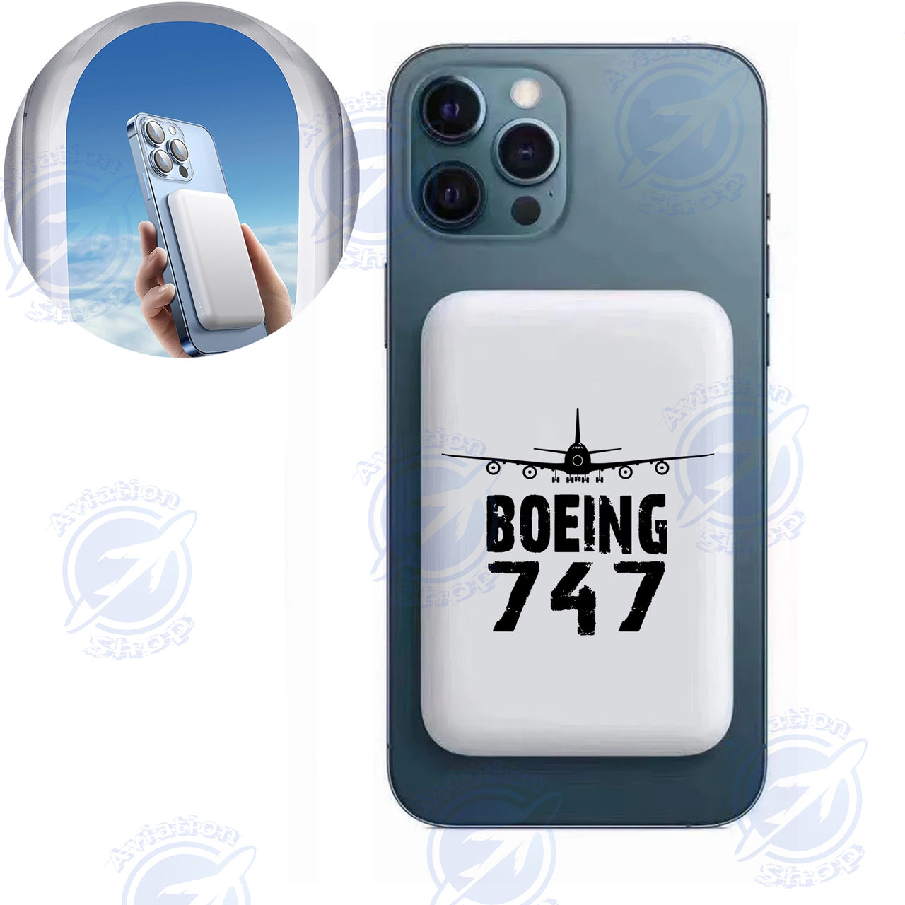 Boeing 747 & Plane Designed MagSafe PowerBanks