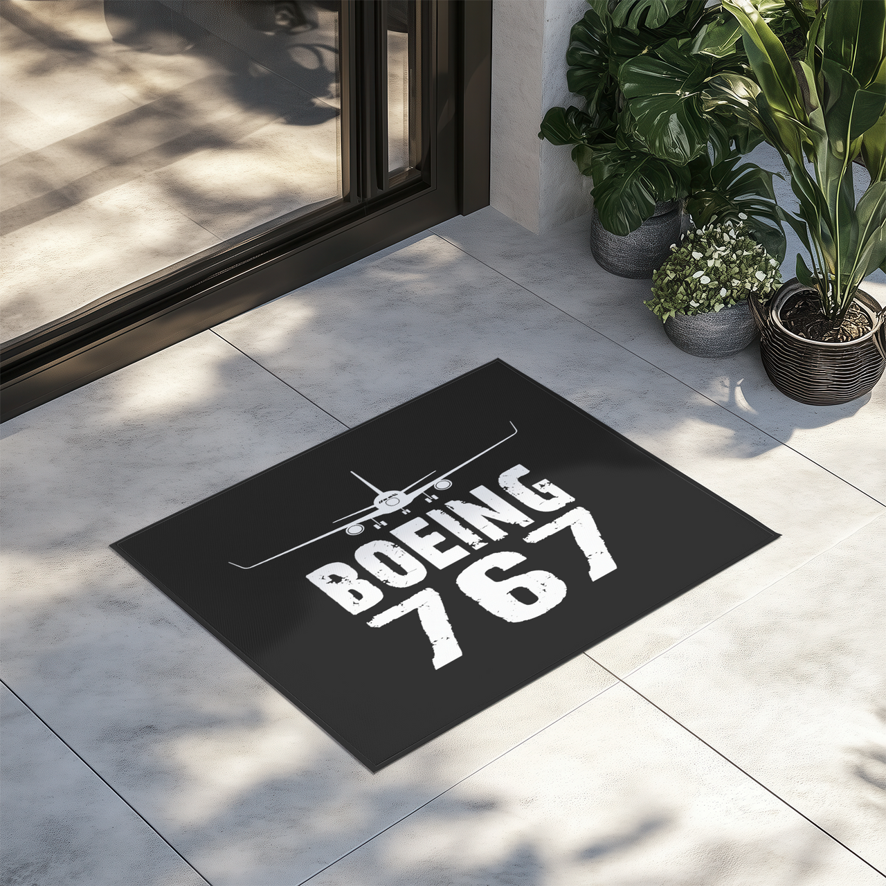 Boeing 767 & Plane Designed Door Mats