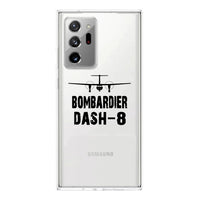 Thumbnail for Bombardier Dash-8 & Plane Transparent Silicone Samsung A Cases