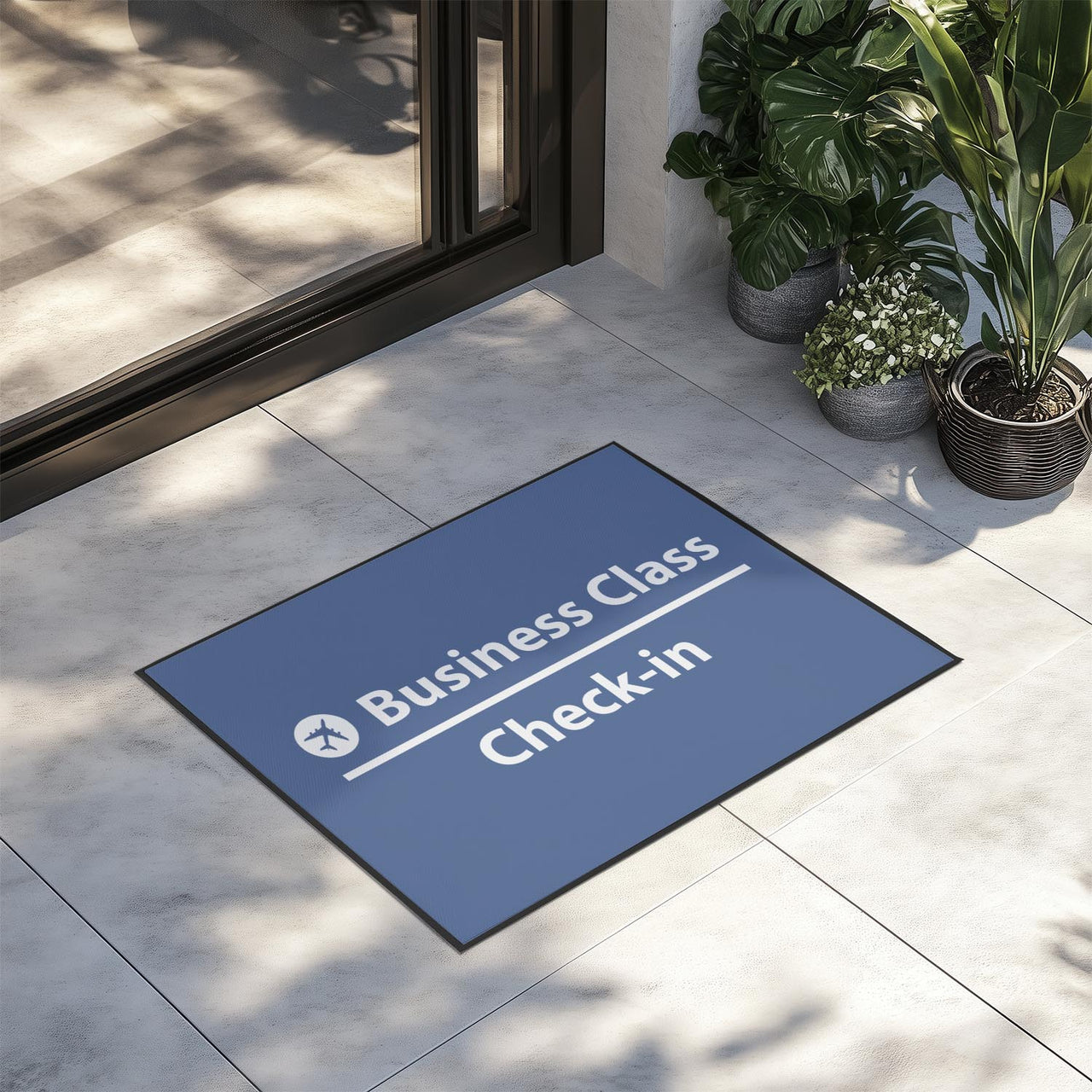 Business Class - Check In Designed Door Mats