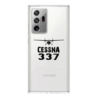 Thumbnail for Cessna 337 & Plane Transparent Silicone Samsung A Cases