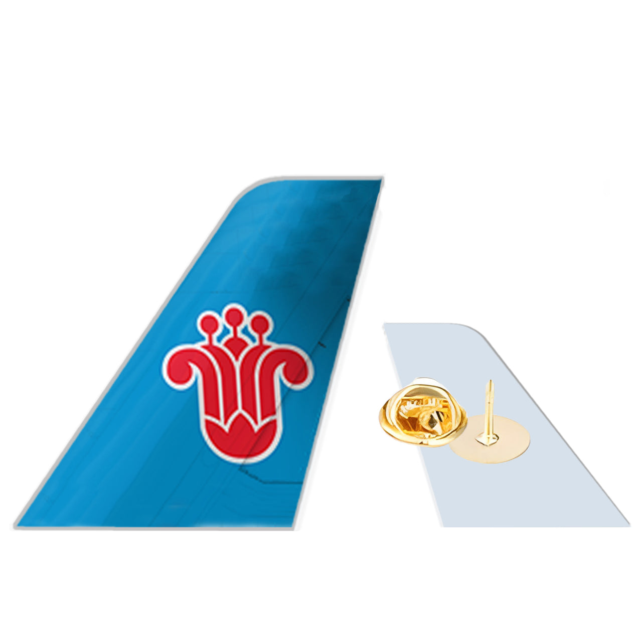 China Southern Airlines Designed Tail Shape Badges & Pins