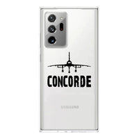 Thumbnail for Concorde & Plane Transparent Silicone Samsung A Cases