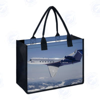 Thumbnail for Cruising Gulfstream Jet Designed Special Canvas Bags