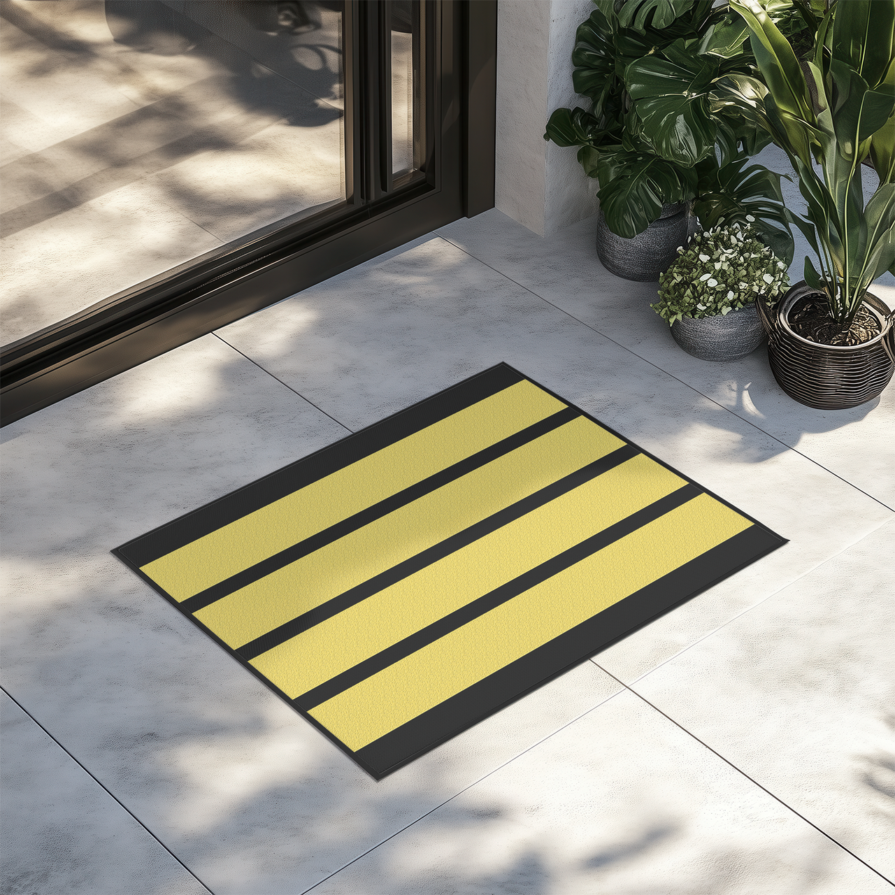 Pilot Epaulette (4 Lines) Designed Door Mats