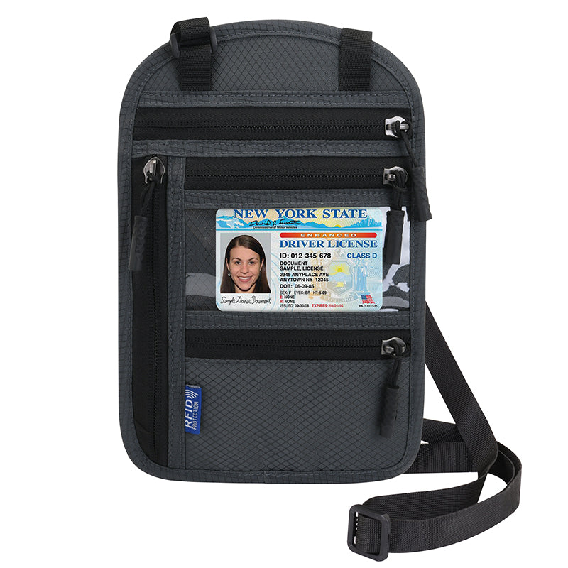 RFID Cross Shoulder Document Protection Cover