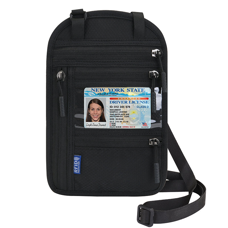 RFID Cross Shoulder Document Protection Cover