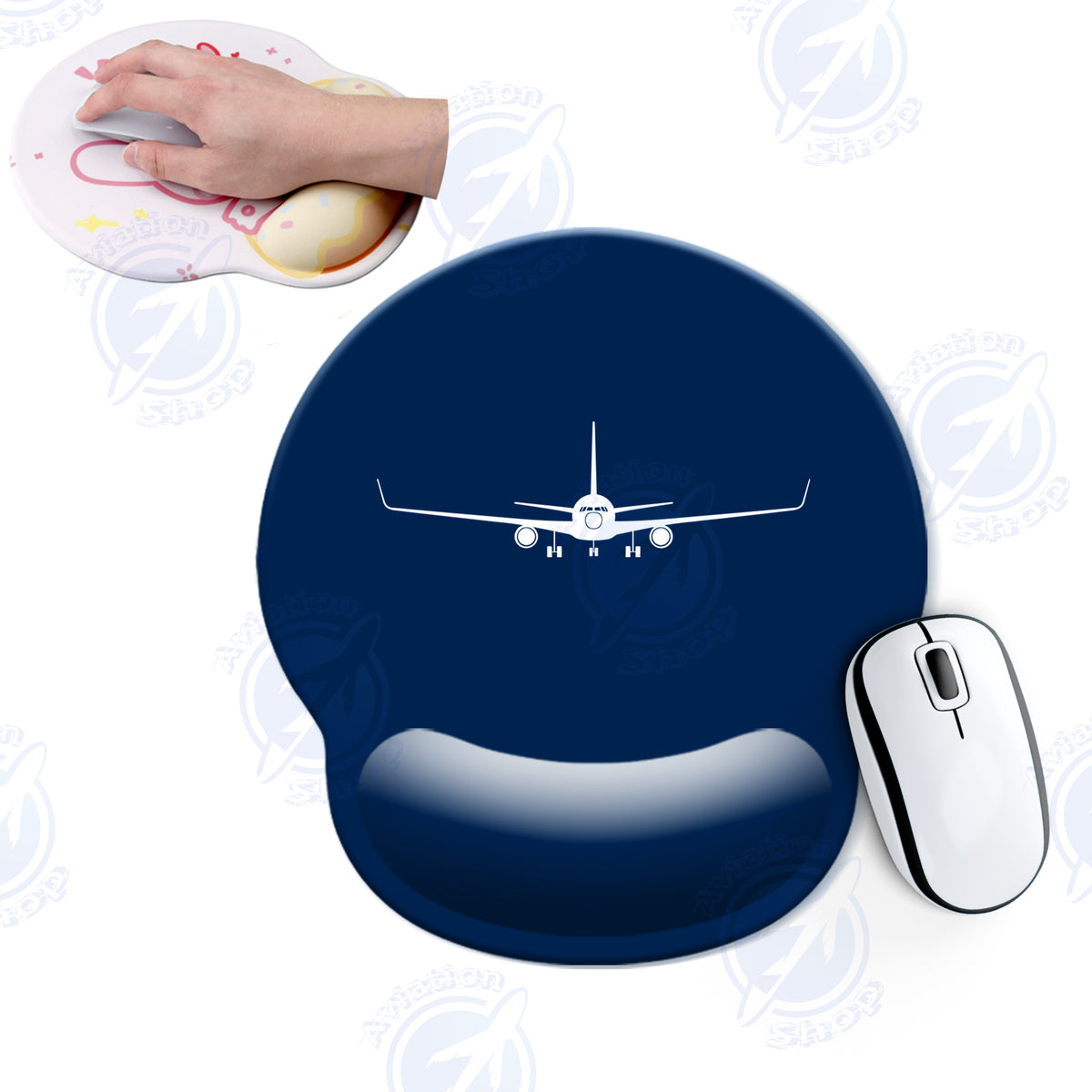 Boeing 767 Silhouette Designed Ergonomic Mouse Pads – Aviation Shop