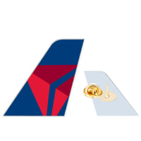 Thumbnail for Delta Air Lines Designed Tail Shape Badges & Pins