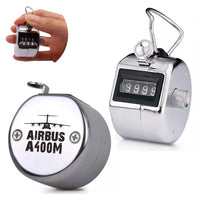 Thumbnail for Airbus A400M & Plane Designed Metal Handheld Counters