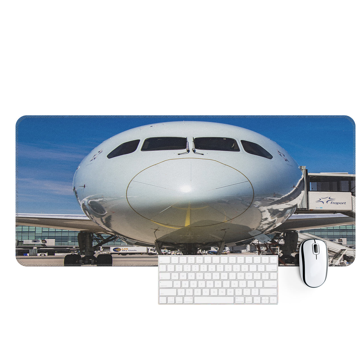 Face to Face with Boeing 787 Designed Desk Mats