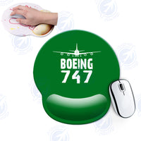 Thumbnail for Boeing 747 & Plane Designed Ergonomic Mouse Pads