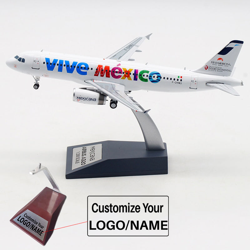 Vive Mexico Airbus A320 Airplane Model (1/200 Scale)