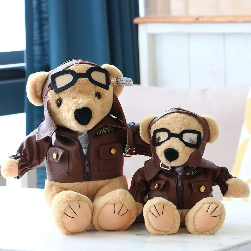 Teddy Bear Pilot Stuffed Animals Plush Toys