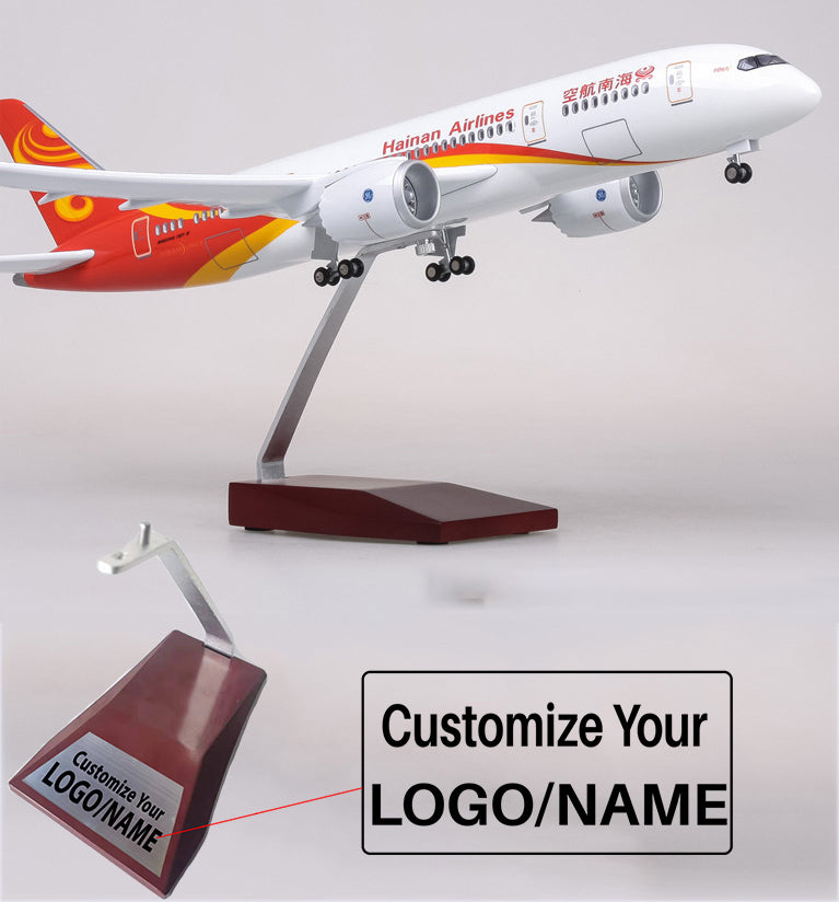 Hainan Airlines Boeing 787 Airplane Model (1/130 Scale)